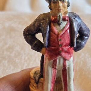 Vintage NWT 4" Handcast & Handpainted Uncle Sam Figurine by Sebastian;Hudson, MA